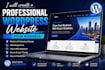 create a professional wordpress website for your business