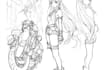 draw sketch anime manga character