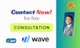 do setup, clean up and bookkeeping in wave, excel