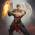fantasy character art ,2d game character art in unique style