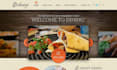 restaurant website food catering website food cafe website food truck website