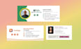 design clickable HTML email signature