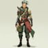 make a fantasy game character art and character art