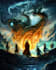 create an epic fantasy book cover
