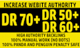boost domain rating 40 plus