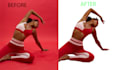 do photo retouching and with fast turnaround