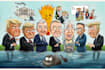 create political and editorial cartoons