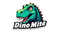 do t rex head mascot design with business