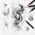 make custom tattoo design and flash set