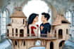 draw amazing couple superhero character