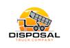 make eye catching junk removal, dumpster logo design