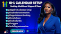 setup gohighlevel calendar appointment booking automation ai chatbot