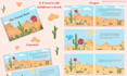 draw colorful and fun children story book illustration