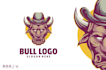 make mascot bull skull logo