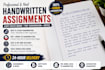 do hand writing assignment job copy paste work pdf conversion
