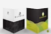 design a professional presentation folder for your business