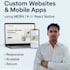 create a professional and responsive portfolio  website using HTML, CSS, js