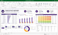 create professional excel dashboard for your business data