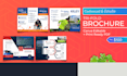 do editable canva brochure, canva flyer, canva trifold design