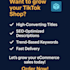 list and optimize your products for tiktok shop