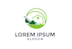 draw landscape and lawn care logo