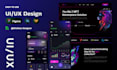 do figma ui ux design, website ui design, website mockup or mobile app ui design
