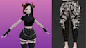 upload, edit, rig or model custom 3d character, vrchat avatar, vtuber, gmod