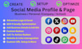 build a professional facebook business page