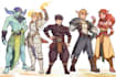 illustrate your dnd or rpg party