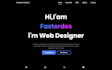do front end web development using HTML, CSS, bootstrap