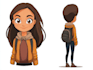 create cartoon character or avatar in vectors