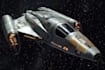 illustrate a sci fi spaceship model