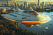 make a spaceship, sci fi illustration and sci fi art