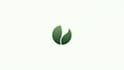 do leaf monoline circle mascot logo design