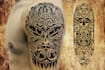 design a polynesian maori tribal tattoo