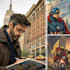 draw comic book, custom illustration