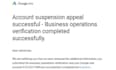 do google ads business operations verifications