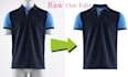 flat lay, create symmetrical, cloth wrinkle and crease remove