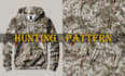create a hunting seamless camouflage pattern