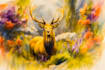 create watercolor do real or custom images