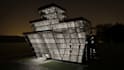 modern architecture,office building concept, sauna, company with logo,cgi render