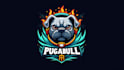 make unique american pugabull logo with express delivery