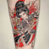 create tattoo japanese old school design