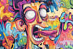 draw amazing doodle art graffiti cartoon illustration