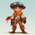 make 2d game character design and animation
