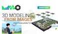 create a 3d model from images through photogrammetry and modeling