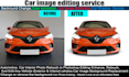 do car photo editing and automotive image background remove