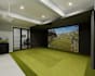 remodel3d modern goif simulator,render goif course,simulator game room,landscape
