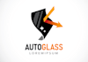 design high quality auto glass logo