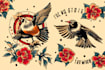 draw awesome old school tattoo style designs